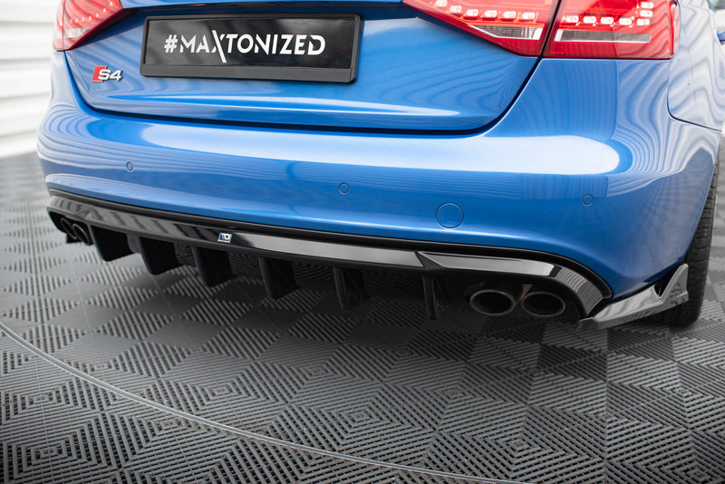 Maxton Design Diffuser Set Audi S4 Sedan B8