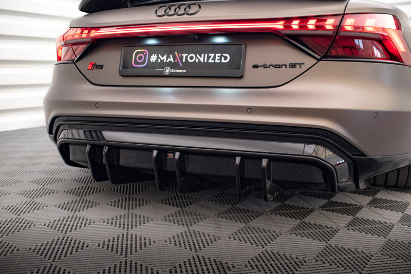 Maxton Design Diffuser Set Audi e-Tron GT / RS GT Mk1