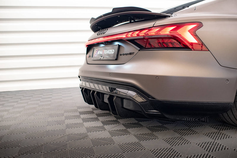 Maxton Design Diffuser Set Audi e-Tron GT / RS GT Mk1