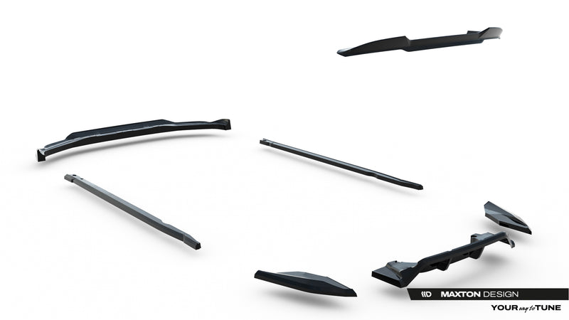 Maxton Design Diffusor Satz BMW X1 M35i U11