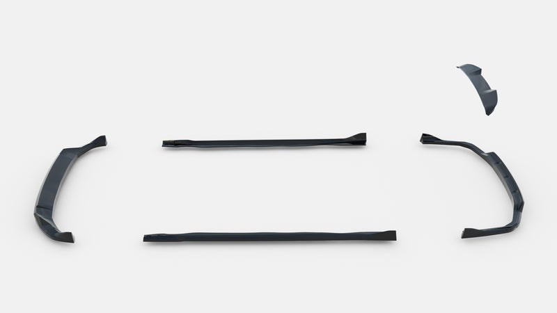 Maxton Design Diffuser Set BMW X7 M-Pack G07 Facelift