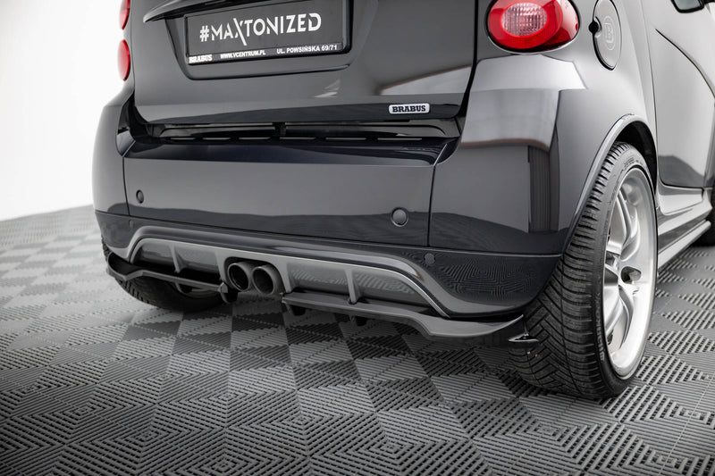 Maxton Design Diffuser Set Brabus Smart Fortwo C451 Facelift