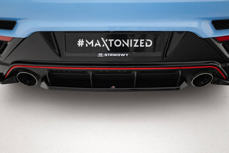 Maxton Design Diffusor Satz  Hyundai Veloster N Mk2