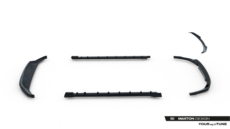 Maxton Design Diffuser Set Jaguar F-Pace R-Sport Mk1 Facelift