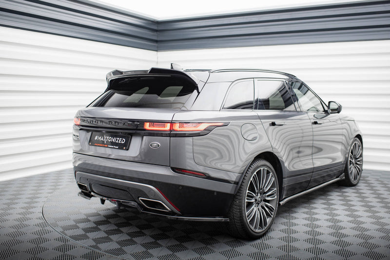 Maxton Design Diffusor Satz Land Rover Range Rover Velar R-Dynamic Mk1 (Das Kit ist mit der Anhängerkupplung kompatibel)