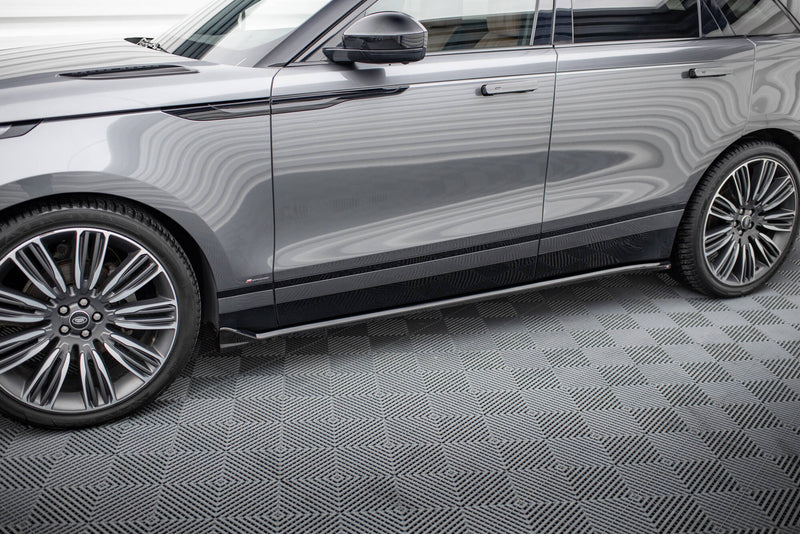 Maxton Design Diffusor Satz Land Rover Range Rover Velar R-Dynamic Mk1 (Das Kit ist mit der Anhängerkupplung kompatibel)
