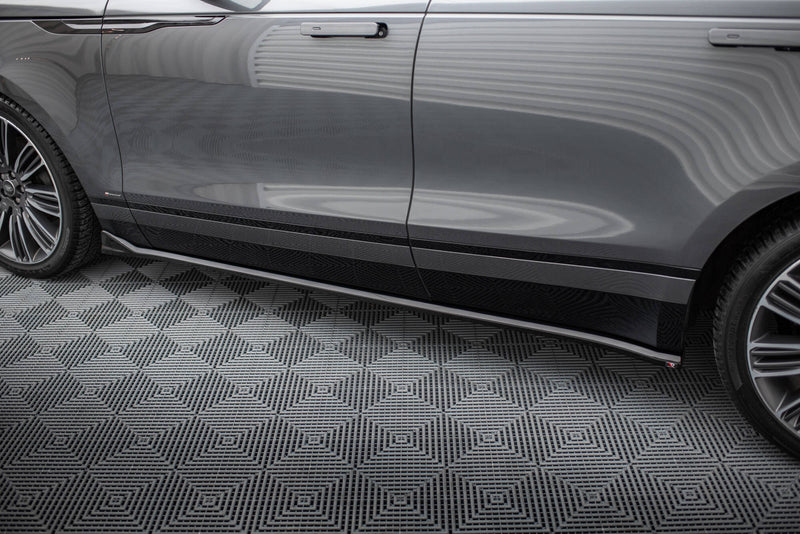Maxton Design Diffusor Satz Land Rover Range Rover Velar R-Dynamic Mk1 (Das Kit ist mit der Anhängerkupplung kompatibel)