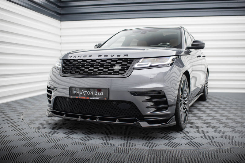 Maxton Design Diffusor Satz Land Rover Range Rover Velar R-Dynamic Mk1 (Das Kit ist mit der Anhängerkupplung kompatibel)
