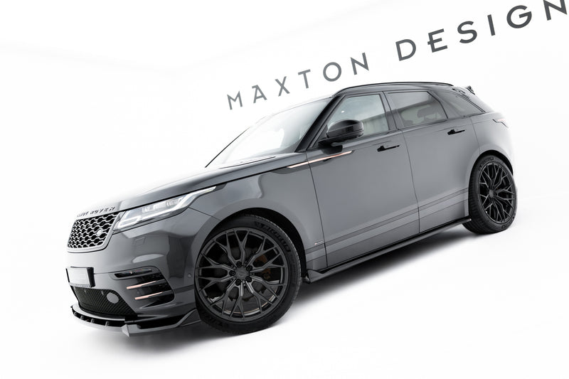 Maxton Design Diffusor Satz Land Rover Range Rover Velar R-Dynamic Mk1 (Das Kit ist nicht mit einer Anhängerkupplung kompatibel)
