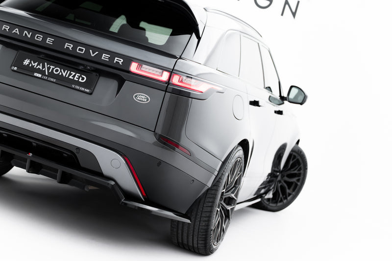 Maxton Design Diffusor Satz Land Rover Range Rover Velar R-Dynamic Mk1 (Das Kit ist nicht mit einer Anhängerkupplung kompatibel)