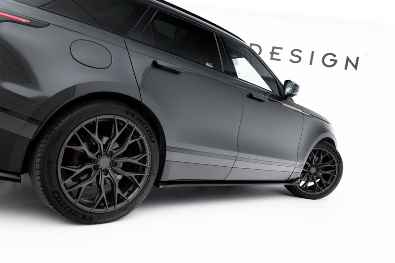 Maxton Design Diffusor Satz Land Rover Range Rover Velar R-Dynamic Mk1 (Das Kit ist nicht mit einer Anhängerkupplung kompatibel)
