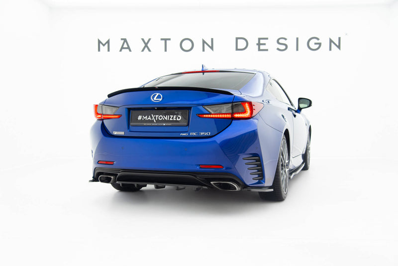 Maxton Design Diffuser Set Lexus RC Mk1