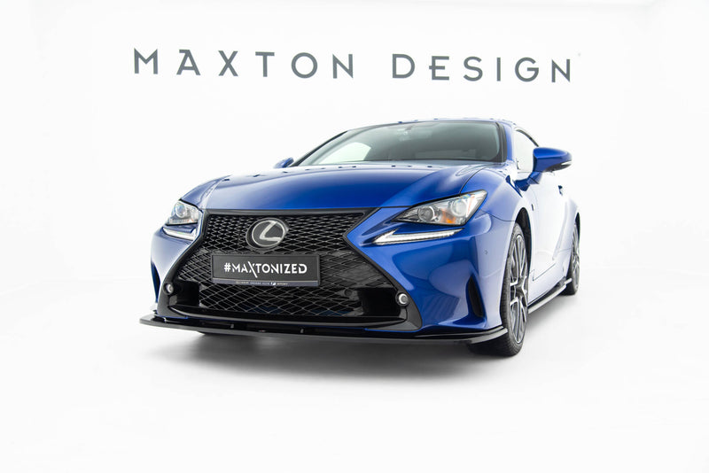 Maxton Design Diffuser Set Lexus RC Mk1