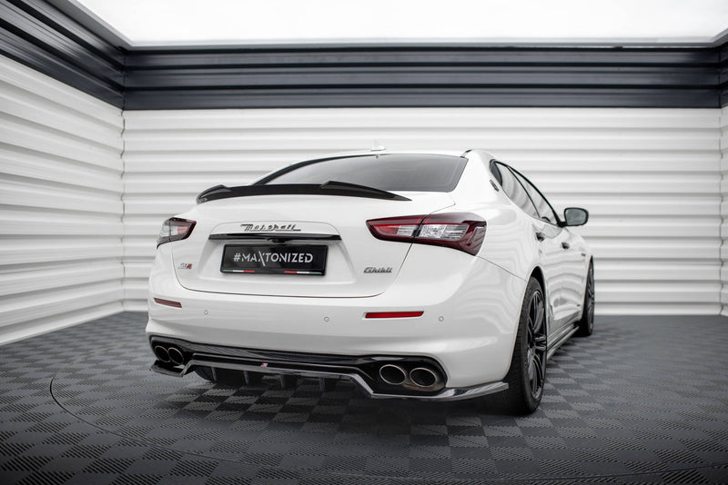 Maxton Design Diffuser Set Maserati Ghibli Mk3 Facelift