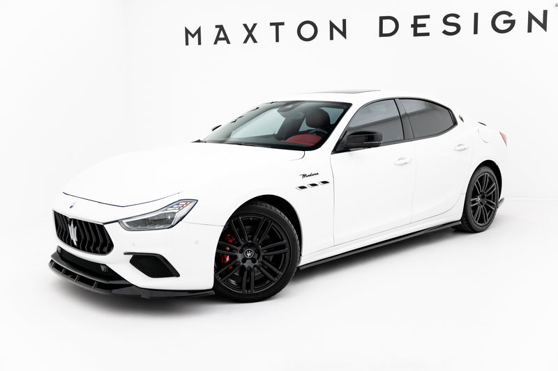 Maxton Design Diffuser Set Maserati Ghibli Modena Mk3 Facelift