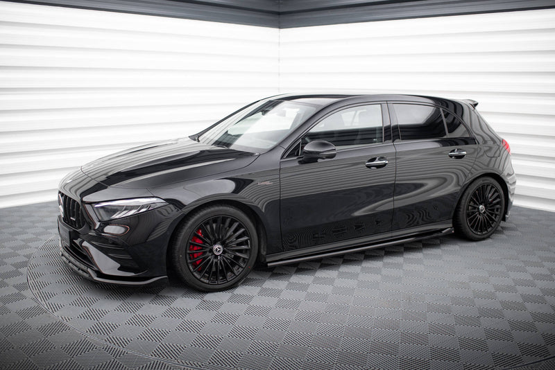 Maxton Design Diffusor Satz  Mercedes-AMG A35 Hatchback W177 Facelift