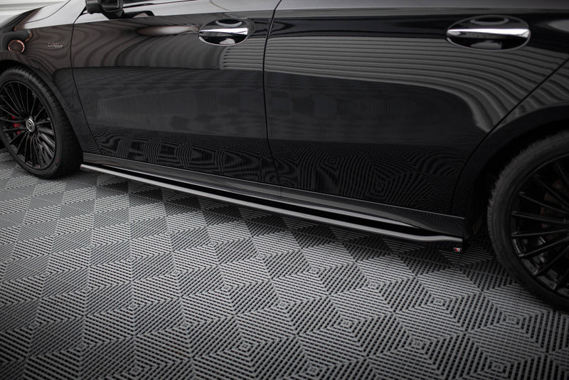 Maxton Design Diffusor Satz  Mercedes-AMG A35 Hatchback W177 Facelift