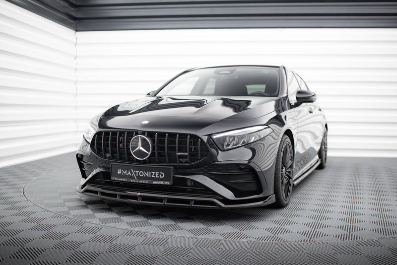 Maxton Design Diffusor Satz  Mercedes-AMG A35 Hatchback W177 Facelift
