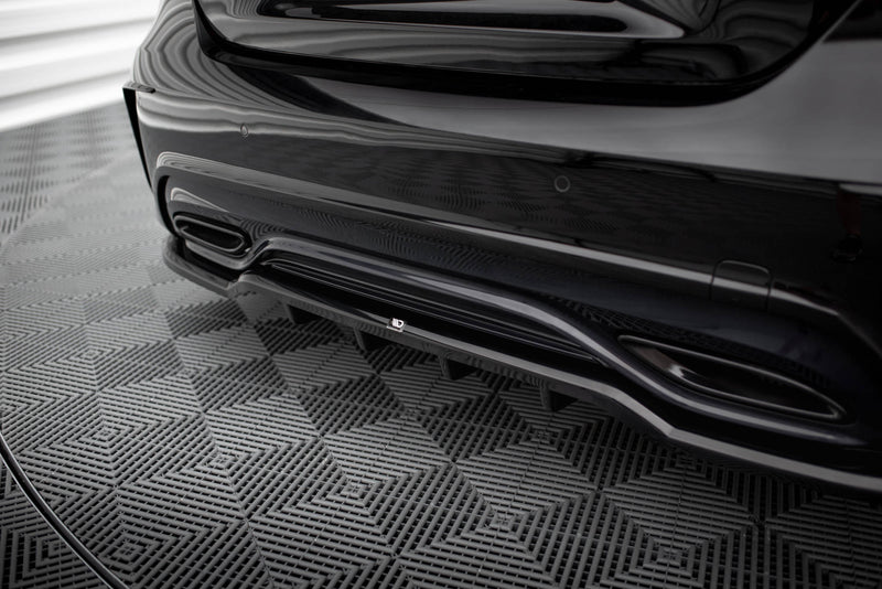Maxton Design Diffusor Satz  Mercedes-Benz A AMG-Line W176 Facelift