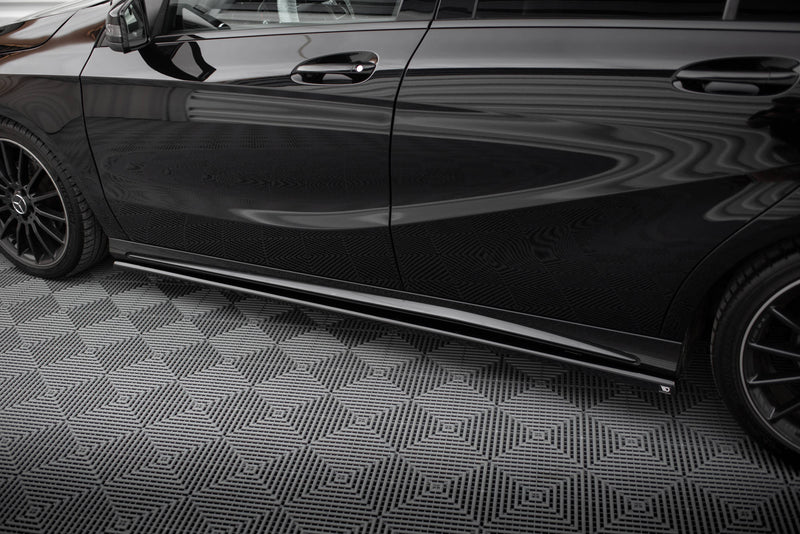 Maxton Design Diffusor Satz  Mercedes-Benz A AMG-Line W176 Facelift