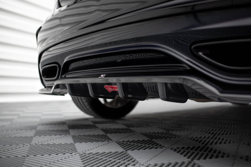 Maxton Design Diffusor Satz  Mercedes-Benz A AMG-Line W176 Facelift
