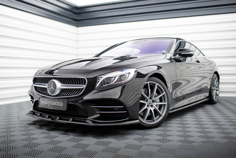 Maxton Design Diffusor Satz Mercedes-Benz S Coupe AMG-Line C217 Facelift