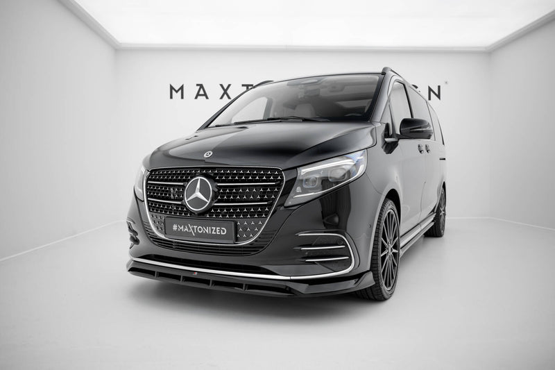 Maxton Design Diffusor Satz Mercedes-Benz V-Class Long AMG-Line W447 Facelift 2