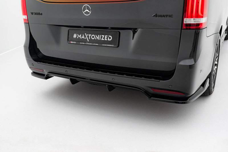 Maxton Design Diffusor Satz Mercedes-Benz V-Class Long AMG-Line W447 Facelift