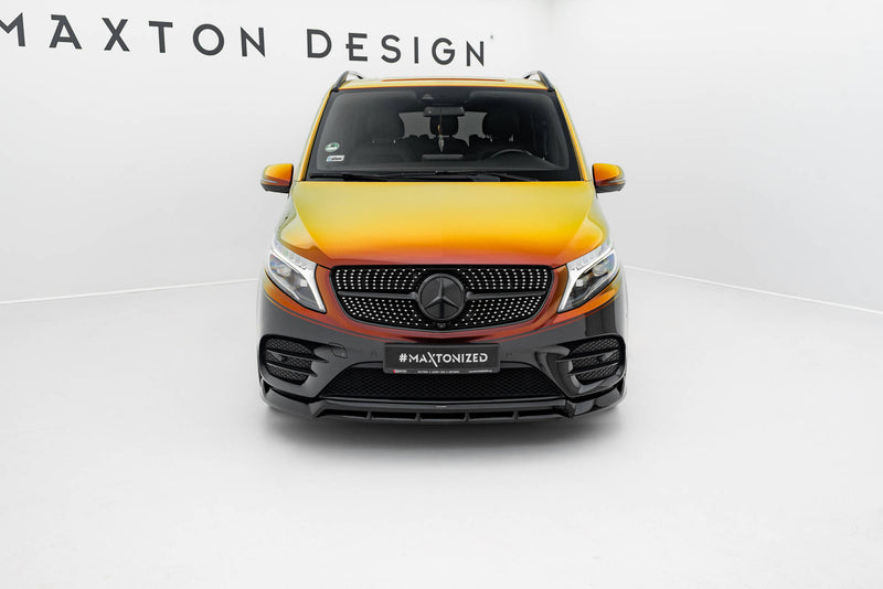 Maxton Design Diffusor Satz Mercedes-Benz V-Class Long AMG-Line W447 Facelift