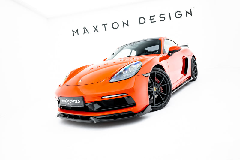 Maxton Design Diffusor Satz Porsche 718 Cayman GTS 982c