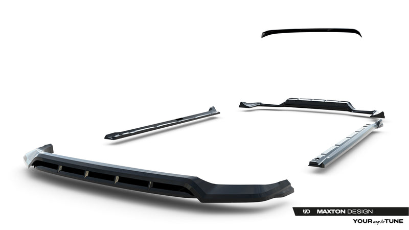 Maxton Design Diffusor Satz Porsche Cayenne SUV Mk3 Facelift
