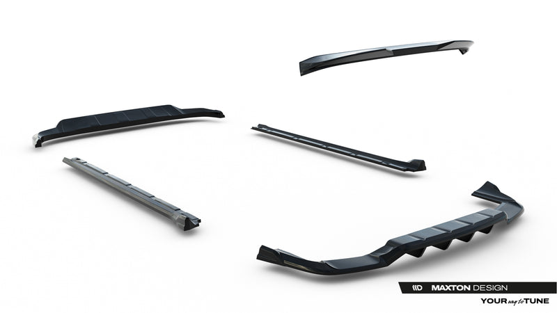 Maxton Design Diffusor Satz Porsche Cayenne SUV Mk3 Facelift