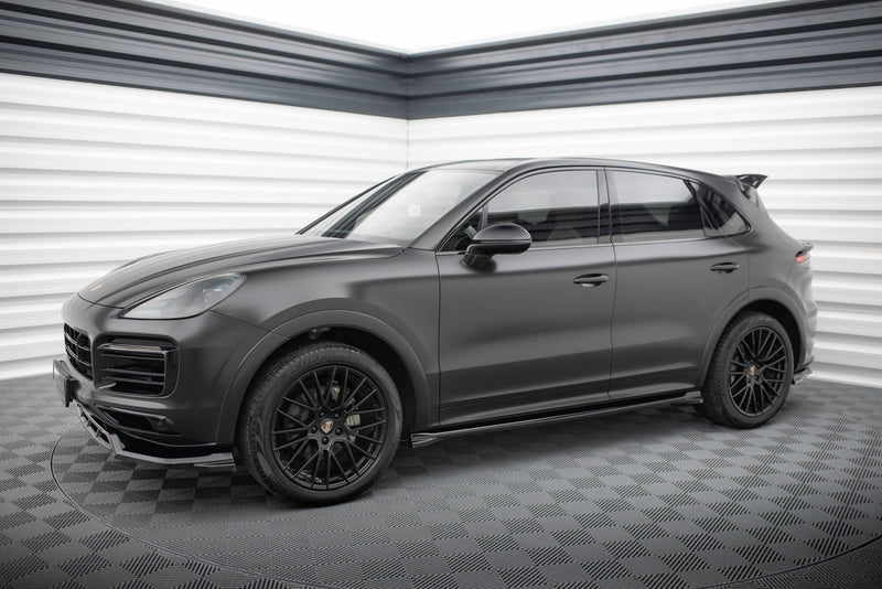 Maxton Design Diffusor Satz Porsche Cayenne SUV Sport Design Mk3