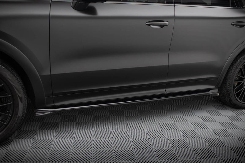 Maxton Design Diffusor Satz Porsche Cayenne SUV Sport Design Mk3