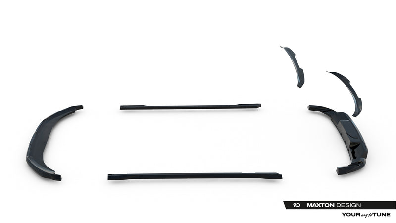 Maxton Design Diffusor Satz Porsche Macan EV Mk1