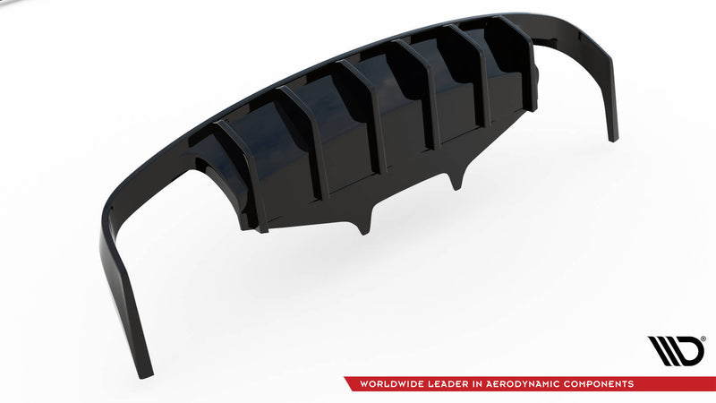 Maxton Design Diffusor Satz Porsche Macan GTS / Sport Design Mk1 Facelift