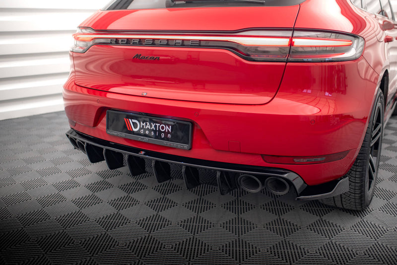 Maxton Design Diffusor Satz Porsche Macan GTS / Sport Design Mk1 Facelift