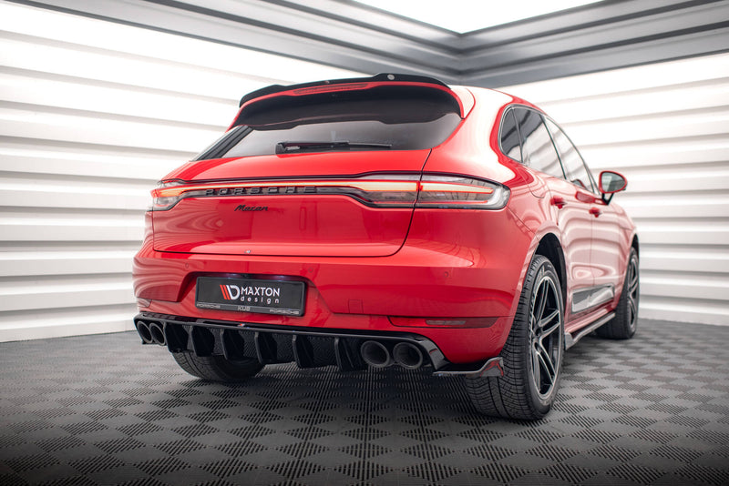 Maxton Design Diffusor Satz Porsche Macan GTS / Sport Design Mk1 Facelift