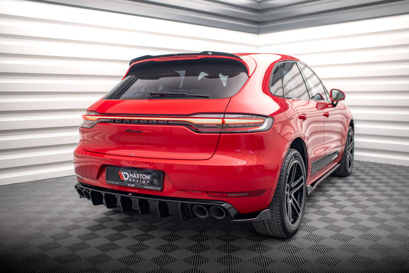 Maxton Design Diffusor Satz Porsche Macan GTS / Sport Design Mk1 Facelift