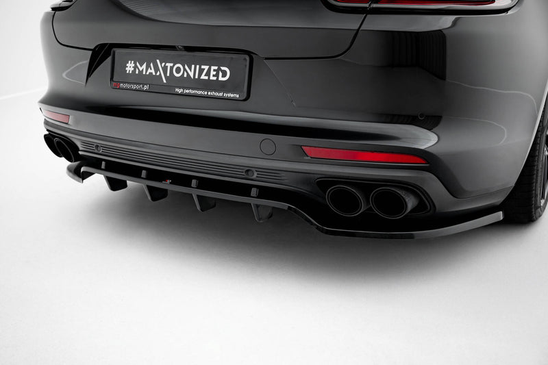 Maxton Design Diffusor Satz Porsche Panamera E-Hybrid 971