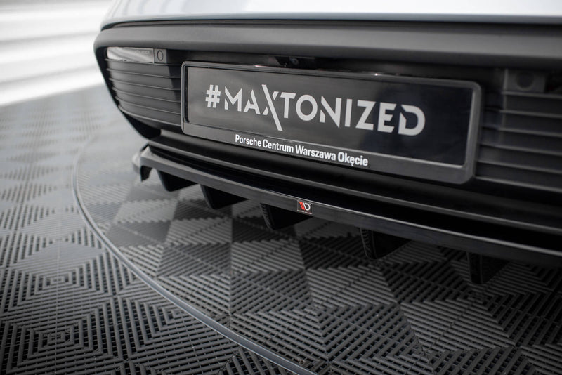 Maxton Design Diffusor Satz Porsche Taycan / Taycan 4 / Taycan 4S / Taycan GTS Mk1