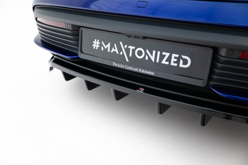 Maxton Design Diffusor Satz Porsche Taycan Turbo S Mk1