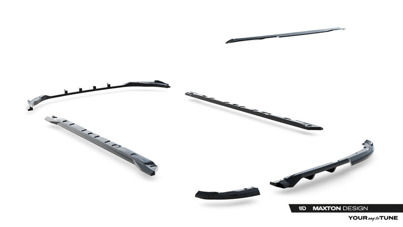 Maxton Design Diffusor Satz Renault Clio Mk5 Facelift