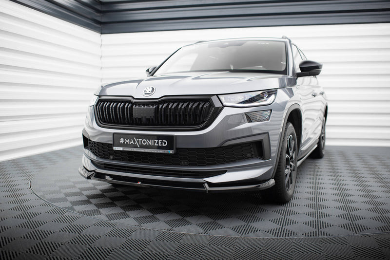 Maxton Design Diffusor Satz Skoda Kodiaq Sportline Mk1 Facelift