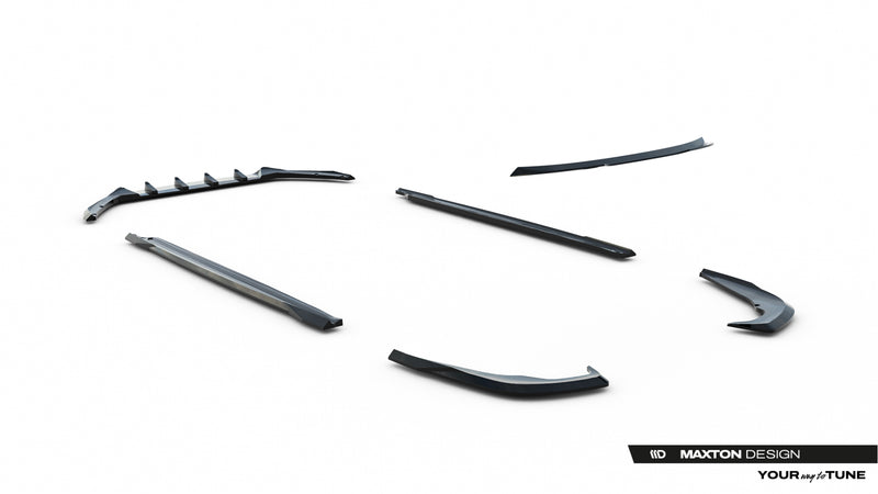 Maxton Design Diffusor Satz Skoda Octavia Combi Mk4 Facelift