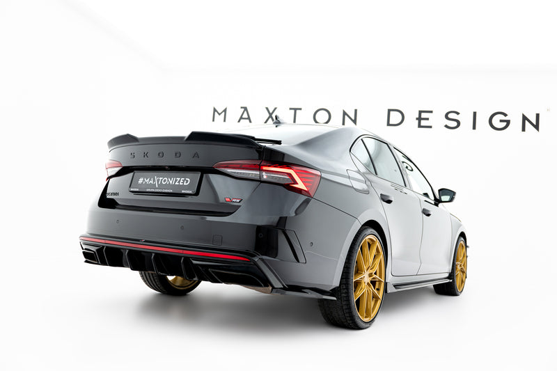 Maxton Design Diffusor Satz Skoda Octavia RS Liftback Mk4 Facelift
