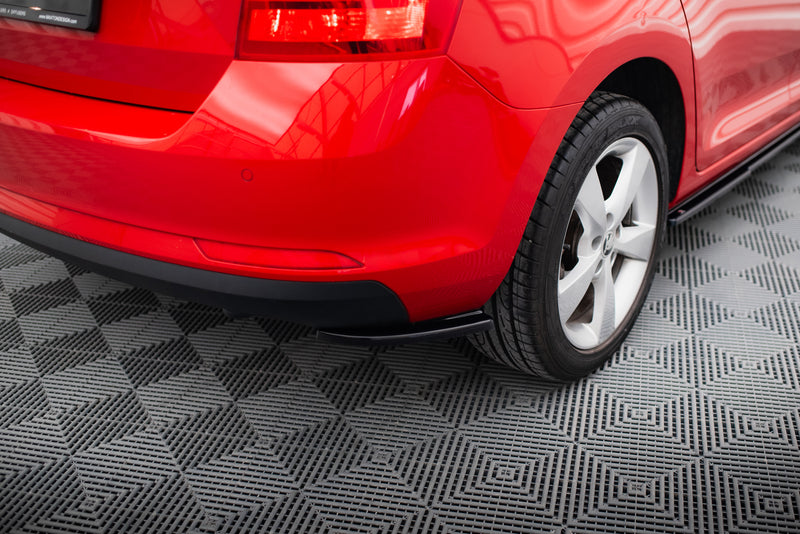 Maxton Design Diffusor Satz Skoda Rapid Spaceback