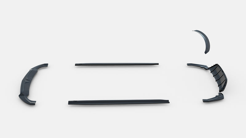 Maxton Design Diffusor Satz Skoda Scala Mk1