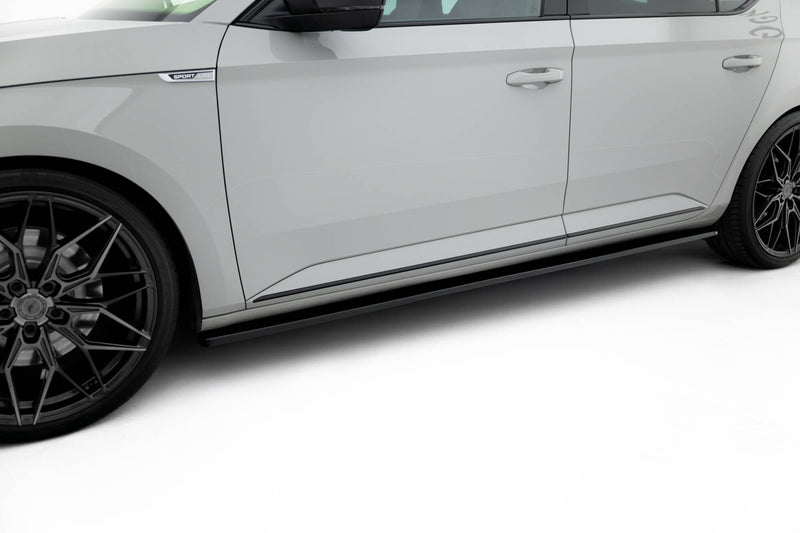 Maxton Design Diffusor Satz Skoda Superb Liftback Mk3