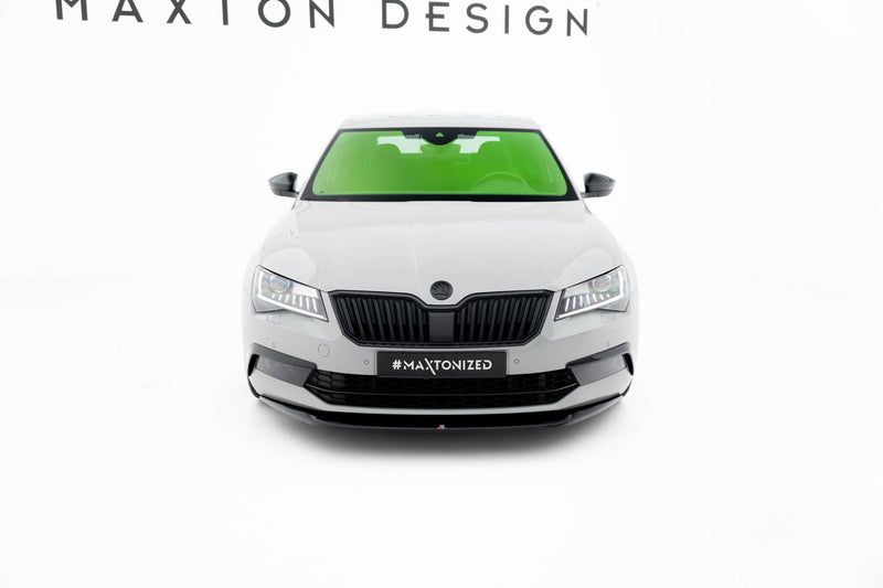Maxton Design Diffusor Satz Skoda Superb Liftback Mk3